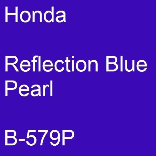 Honda, Reflection Blue Pearl, B-579P.